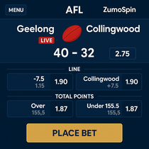 ZumoSpin - AFL Betting - Australian Football League